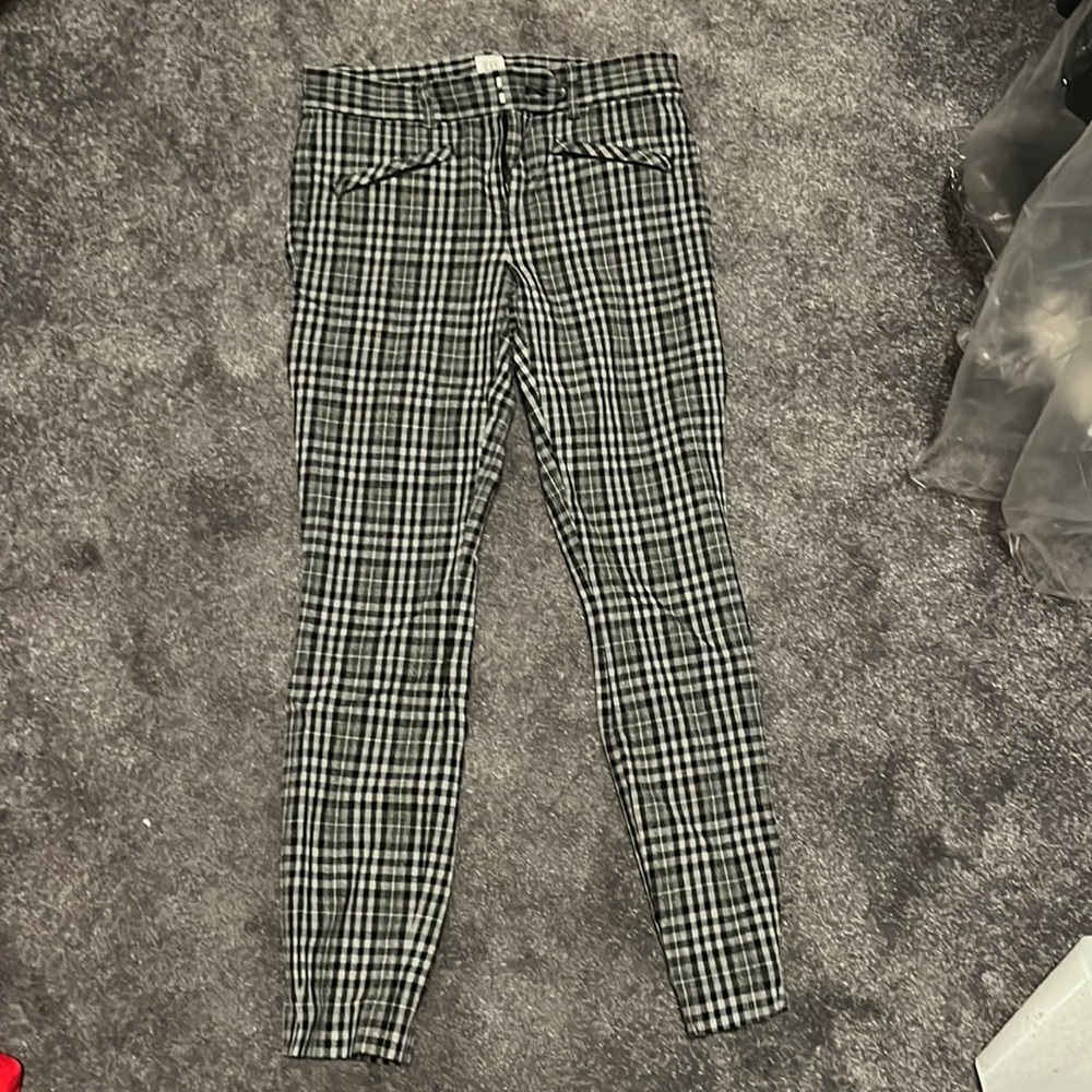Gap plaid work pants